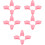 20Pcs False Eyelash Applicator Tweezers Pink Makeup Tool for Beginners 9