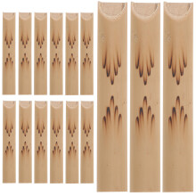 45Pcs Khaki Bamboo Whistle Flutes Lightweight Kids Musical Toys