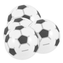 4pcs Inflatable Soccer Ball Set for Pool and Beach Football Outdoor Summer Party Fun