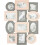 12 Multi Shape Wall Photo Frame Pink-Grey 67x52 Cm 3