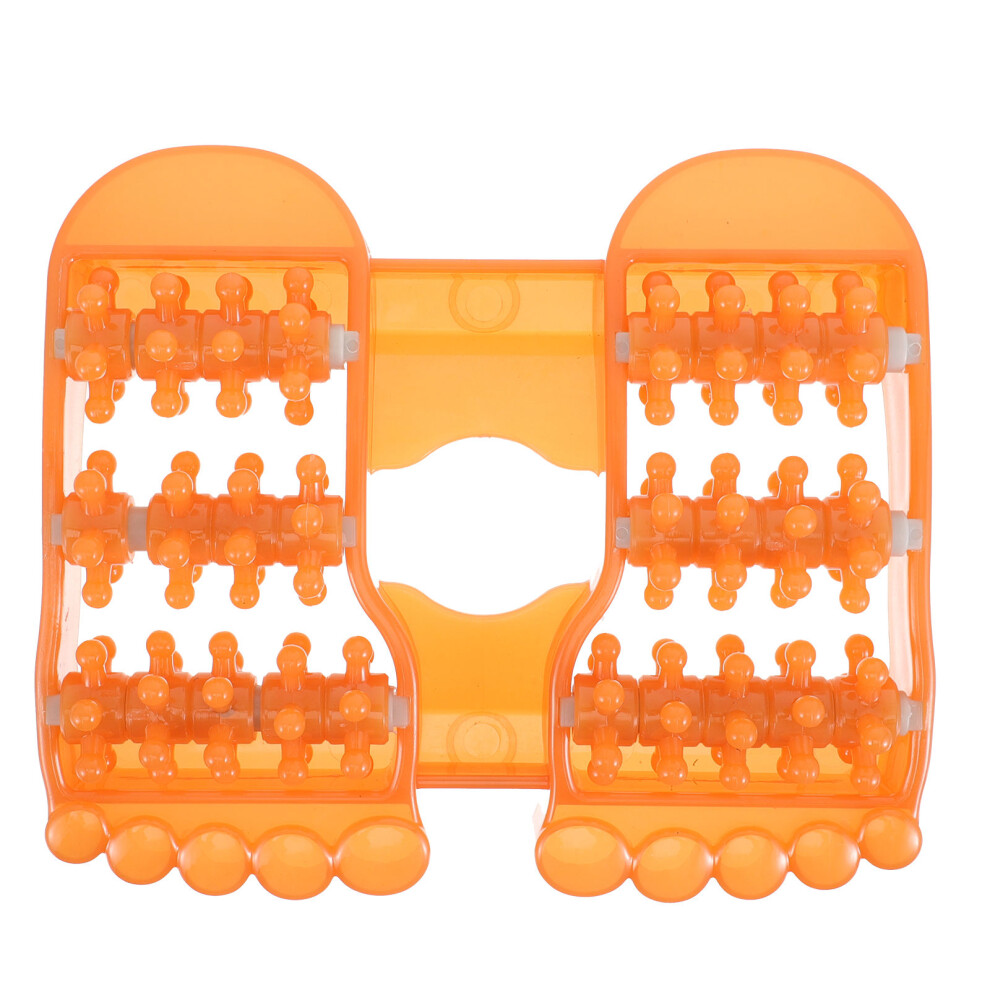 Totority Orange Pp Foot Massager Roller Manual Self Massage Tool For Body