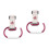 2Pièces Crochets Poussette Polyvalents Pour 10