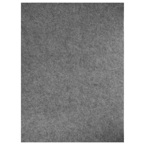 Grey Calligraphy Felt Mat Practical For Shoe Use Lightweight 1