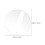 80Pcs Clear Acrylic Round Discs Multi-Function DIY Craft Supplies 11