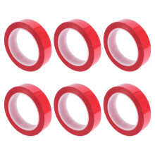 6Pièces Ruban Isolant Pet Adhésif Couleurs Assorties Usage Domestique