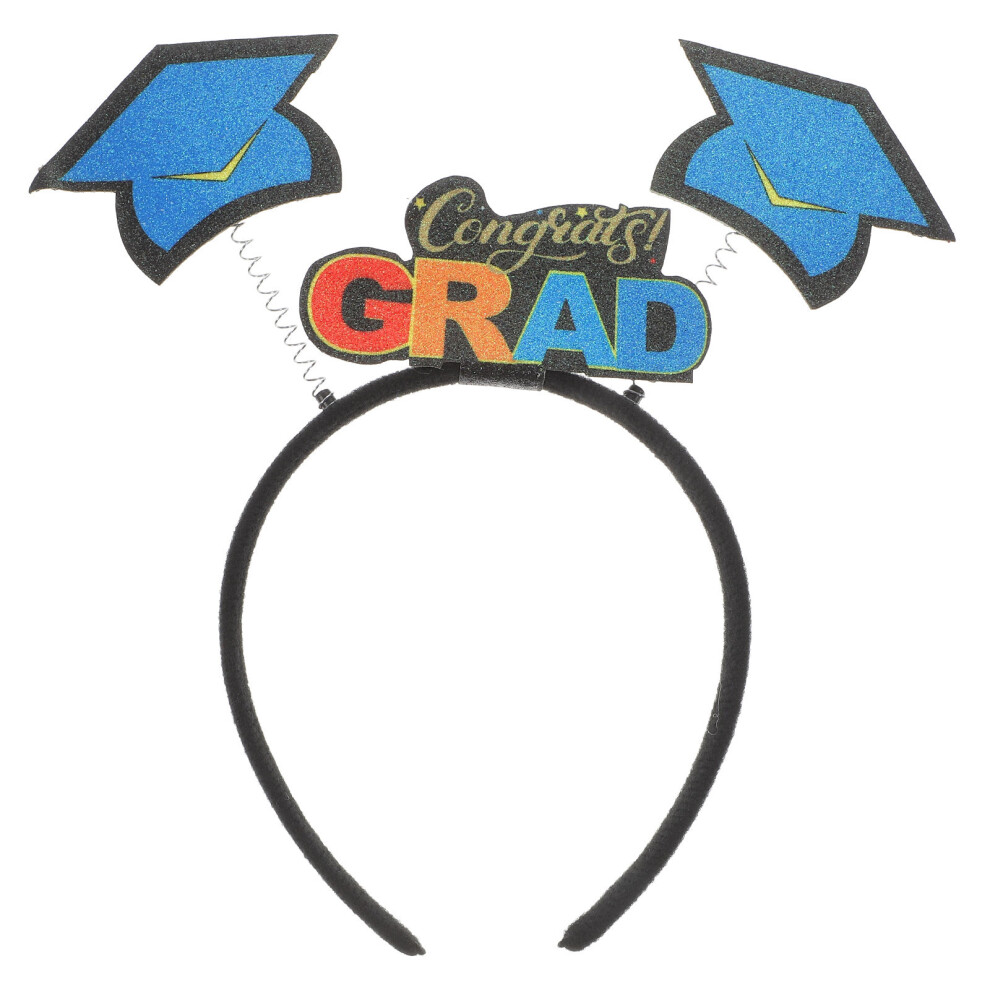 Ohphcall Unisex Multi Color Graduation Hairband Kids Decorative Cloth Headband