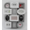 12 Multi Shape Wall Photo Frame White-Grey 67x52Cm 3