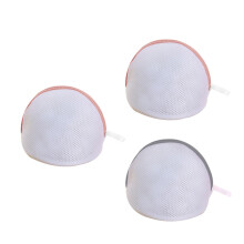3Pcs Laundry Mesh Bags White Bra Washing Bags Durable Laundry Nets