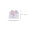60Pcs Heart Shaped Greeting Message Cards Thick Paper Assorted Colors 11
