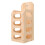 Automatic Guinea Pig Feeder Grass Rack Wooden Khaki 1pcs 1