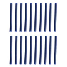20Pcs Navy Hot Melt Adhesive Glue Sticks Odor-Free DIY Craft Bonding