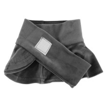 Plush Grey Faux Collar Women Decorative Detachable Shawl Wrap