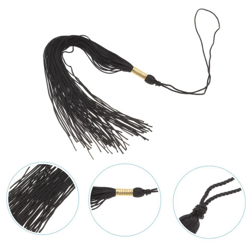 Black Graduation Tassel 2017 Delicate Design for Graduation Use 1