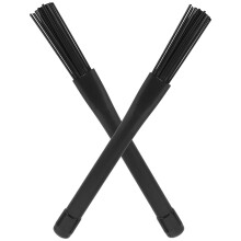 1Pair Durable Nylon Drumstick Brush with Silicone Handle for Drum Sets