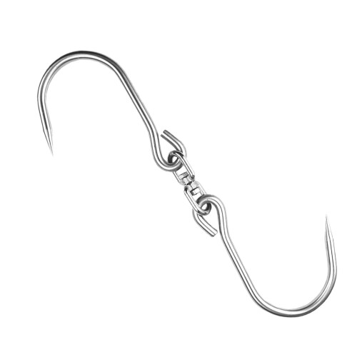 1Pc Stainless Steel Rotatable S-Shaped Hook Multipurpose Meat Storage