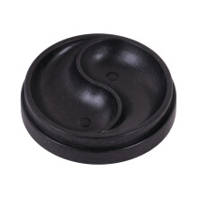1Pc Black Plastic Calligraphy Ink Box Durable Traditional Ink Storage