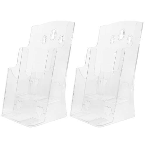 2St Transparant Ps Wanddocumentrek Office File Organizer