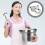 Multi-functional Aluminum Steaming Pot 32cm for Soup and More 6