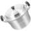 Multi-functional Aluminum Steaming Pot 32cm for Soup and More 9