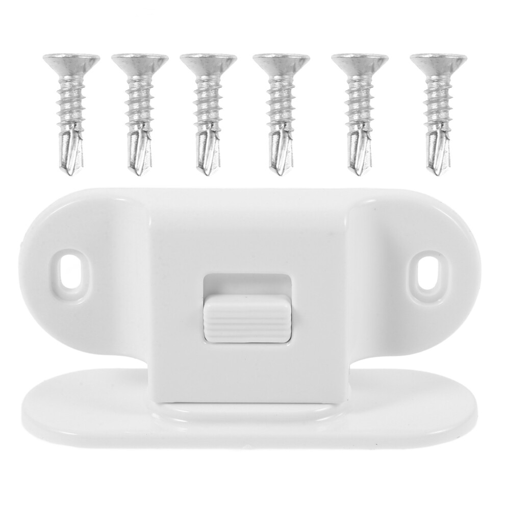 Plastic Window Stopper Sliding Window Lock For Home Security White Ohphcall