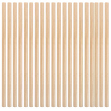 30Pcs Light Brown Wood Pencils Bulk Smooth Writing Sketching Tools