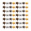 120Pcs DIY Doll Mini Round Head Rivets Durable Alloy Decorative Rivets 1