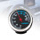 Silver Car Hygrometer with Backlit Mechanical Dial Metal Dashboard 7