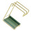 Support Mural Vert Olive Pour Torchons En Fer Et PP Durable 7