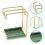 Support Mural Vert Olive Pour Torchons En Fer Et PP Durable 4