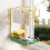 Support Mural Vert Olive Pour Torchons En Fer Et PP Durable 11