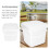 Plastic Bucket With Handle And Lid Reusable 2L Water Container 8