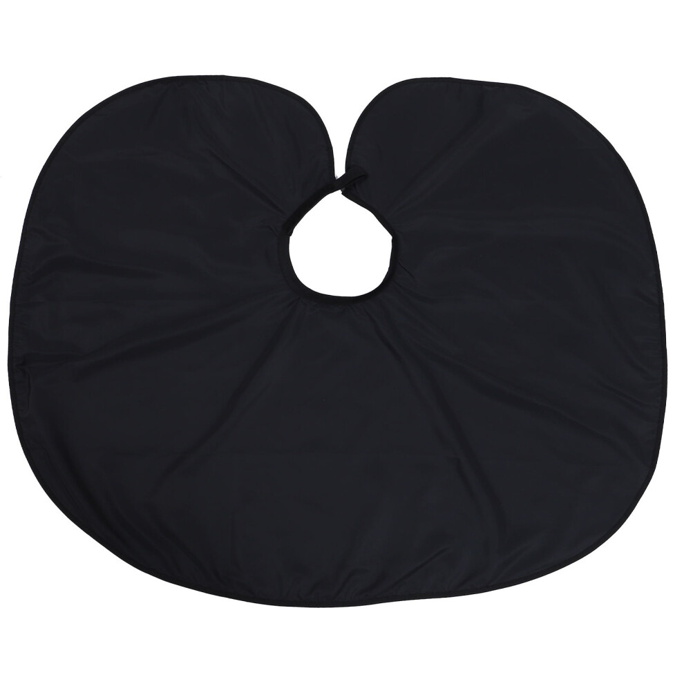 Happyyami Black Salon Cape Hair Styling Shawl Reusable Haircut Hair Coloring