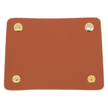 1Pc Brown PU Handle Cover Bag Protector Comfortable Grip Sleeve