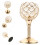 Mini Crystal Candlestick Ornaments Tealight Holders Wedding Decor 10