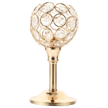 Mini Crystal Candlestick Ornaments Tealight Holders Wedding Decor