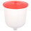Radiator Funnel Coolant Overflow Tank Bolt Latch Flush White 8
