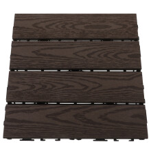 Sturdy PVC Decorative Anti-Slip Floor Tile for Yard and Porch
