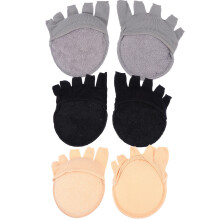 3Pairs Comfortable Cotton Finger Socks Non-Slip Stylish Sports Socks