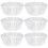6St PP Plantenschaal Transparant Waterdicht Buiten 4