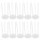 10Sets Plastic Cake Support Rods for Home Use Multi-Layer Cake Display 8
