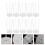 10Sets Plastic Cake Support Rods for Home Use Multi-Layer Cake Display 5