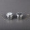 2Pcs Durable Silver Handlebar Clock Luminous Watch for Motorcycles 3