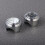 2Pcs Durable Silver Handlebar Clock Luminous Watch for Motorcycles 4