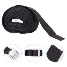 2pcs Towing Straps With Zinc Alloy For Sports Equipment Moving