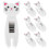6Pcs White Cat Clip Multi-Functional Plastic Clothespins for Home Use 1