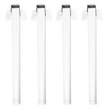 4St Duurzame Witte Metalen Voor Klaptafels En Meubelaccessoires