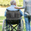 Transport Wheelchair Bag Black 1pack 2