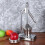 Silver Handheld Fruit Mixer Manual Press Juicer 9
