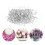 1Roll Silver Plastic Pearl String Floating Vase Filler DIY Decoration 3