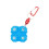 Archery Accessory Gripper Silicone Blue 1pack 7